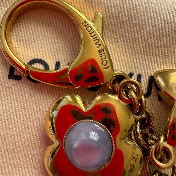 🔥LIKE NEW Louis Vuitton FULL INCLUSION key chain charm - Picture 11 of 13
